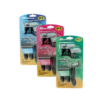 RAZOR 3 BLADES ASSORTED