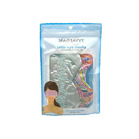 SPA SAVVY SATIN EYE MASK 2SET SOLD IN QTY12