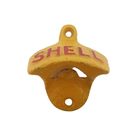 SHELL WALL MOUNT BOTTLE OPENER 8CM