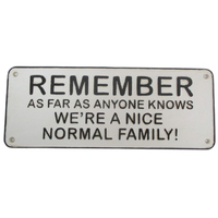 NORMAL FAMILY SIGN