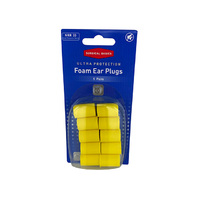 FOAM EAR PLUG STRAIGHT NRR33 5PAIR UN12