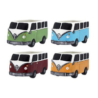 POT VW VAN 17X8X8.2CM 4ASST SOLD QTY4