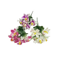 FLOWER BUNCH ORCHIDS 5 HEAD 3ASST SOLD QTY12