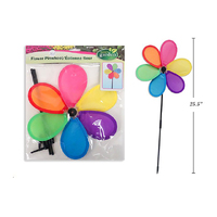 GARDEN RAINBOW PINWHEEL 25CM