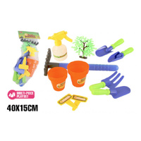 LITTLE GARDENER TOOL SET 11PC 40X15CM