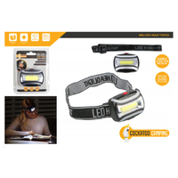 HEAD TORCH COB 3W 175L 3AAA