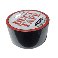 DUCT TAPE 2"X10M BLACK SOLD QTY6