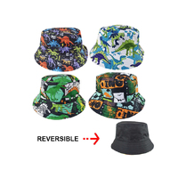 BUCKET HAT REVERSIBLE KIDS 6ASST