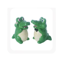 CROC SALT &amp; PEPPER SHAKERS