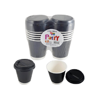 DOUBLE WALL BLACK COFFEE CUP