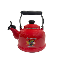 ARNOTTS 2.1L ENAMEL WHISTLING KETTLE