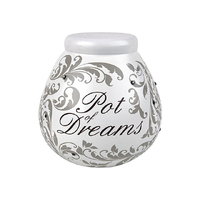 FLEUR DE LYS SILVER POT OF DREAMS