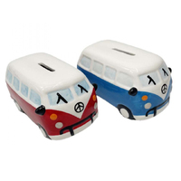 COMBI VAN MONEY BOX 16CM 2ASST