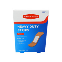 S/BASICS HEAVY DUTY FABRIC STRIP PK20 UN6