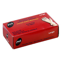 VINYL GLOVES POWDER FREE PK100 LARGE SOLD QTY10