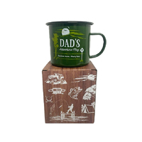 DAD ADVENTURE ENAMEL MUG SOLD QTY2