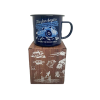 4X4 ADVENTURE ENAMEL MUG SOLD QTY2