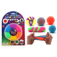 BOUNCING PUTTY COLOUR WHEEL 60G SOLD QTY12