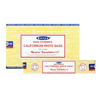 SATYA WHITE SAGE INCENSE 15G UN12