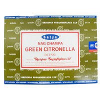 GREEN CITRONELLA INCENSE 15G UN12