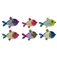 ACRYLIC TROPICAL FISH 6ASST