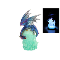 28CM BLUE WATER DRAGON ON LIGHT UP