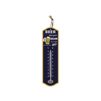 THERMOMETER BEER BRAIN 8X27CM