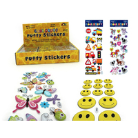 PUFFY STICKERS 87X220MM UN72