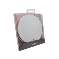 TENDER MIRROR METAL D/S 14CM