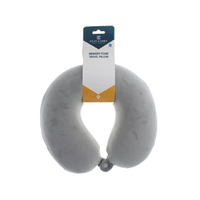 TRAVEL PILLOW MEMORY FOAM SOLD QTY6