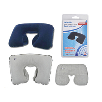 TRAVEL PILLOW INFLATABLE 2 ASST.COLS