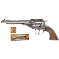 LONG BARREL COWBOY REVOLVER 8 SHOT