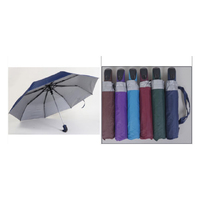 UMBRELLA AUTO 3FOLD 55CMX8K 6ASST