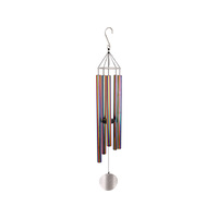 5 TUBE RAINBOW TUNED WINDCHIME