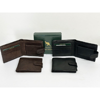 MENS WALLETS RFID KANGAROO 2ASST