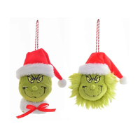 XMAS GREMLIN HANGING DECO 2ASST SOLD QTY12