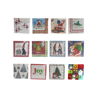 XMAS NAPKIN 20PC 2PLY ASST UN12