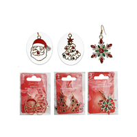 XMAS EARRINGS 3ASST UN24