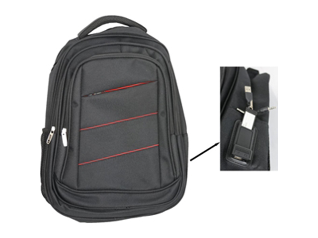 BAG BACKPACK WITH USB CHARGING PORT