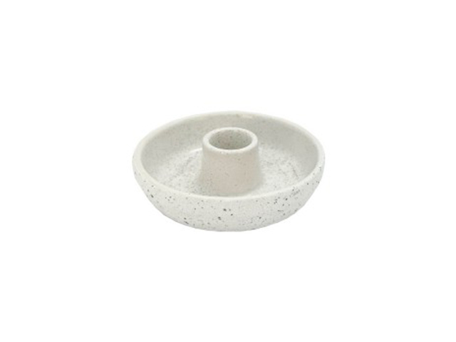 CANDLE HOLDER BOWL 11X11X3.7CM SOLD QTY6