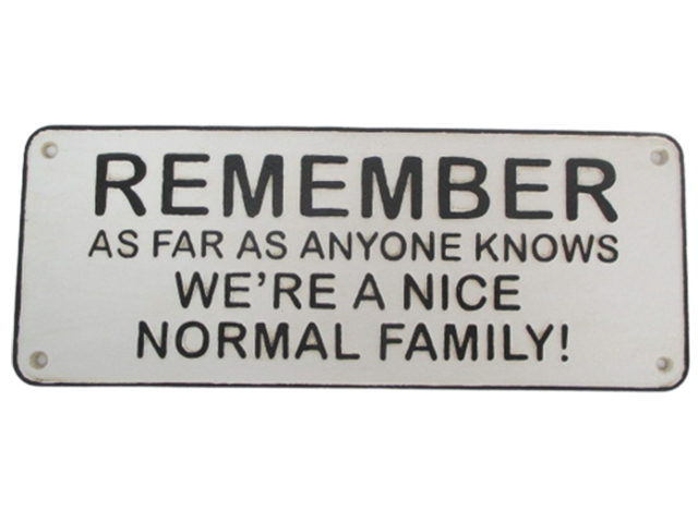 NORMAL FAMILY SIGN