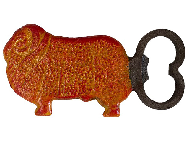 GOLDEN FLEECE RAM BOTTLE OPENER