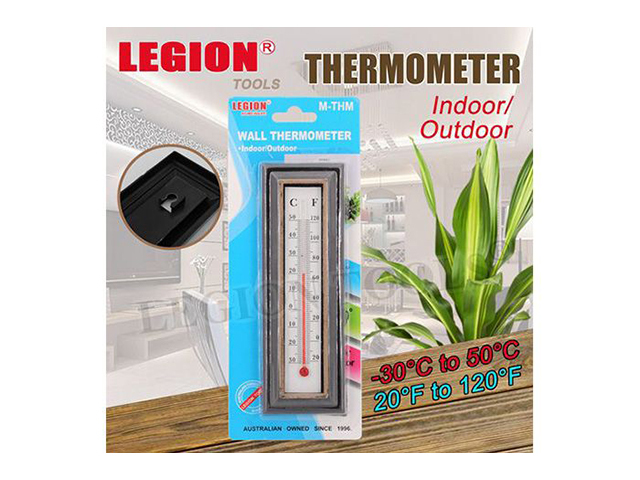 WALL THERMOMETER INDOOR AND OUTDOOR 16CM(L)