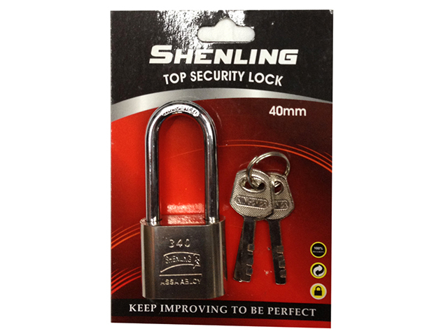 PADLOCK 40MM LONG ARM