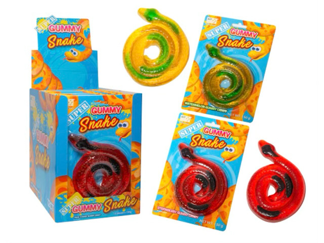 SNAKE GUMMY 150G UN12