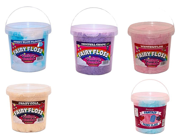 FAIRY FLOSS 50G 5ASST UN12