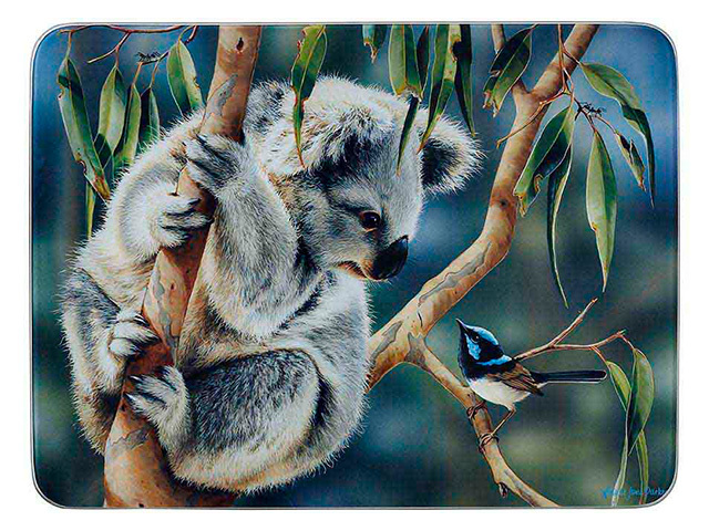 KOALA AND WREN SURFACE PROTECTOR