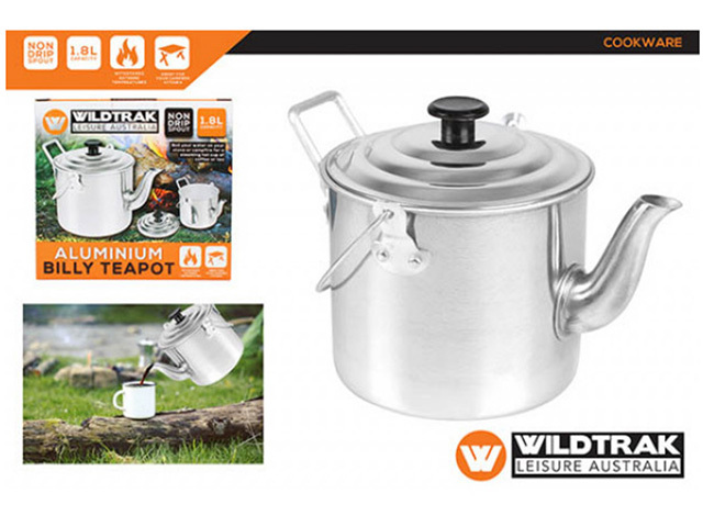 BILLY TEAPOT ALUMINIUM 1800ML