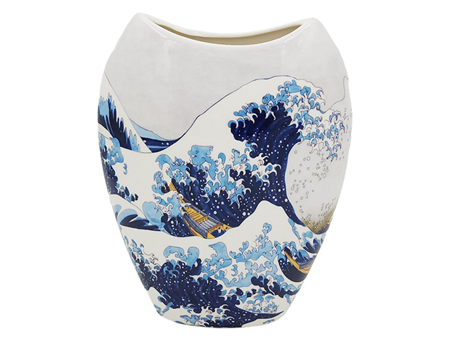 THE GREAT WAVE VASE 20X8X25.5CM