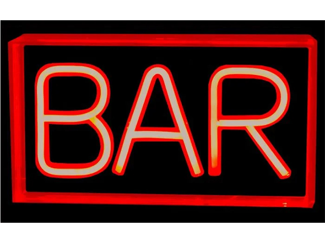 NEON USB BAR SIGN  23x4x12.5cm